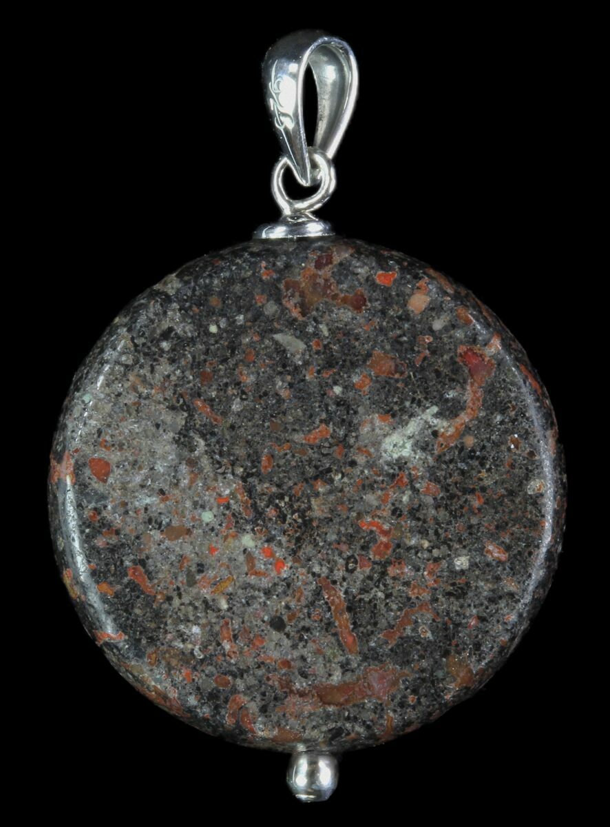 Polished Fossil Dinosaur Bone (Gembone) Pendant (#93329) For Sale ...