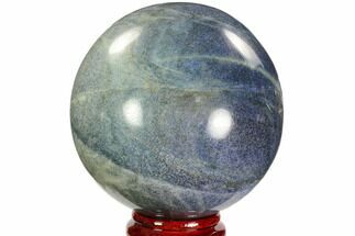 Polished Lazurite Sphere - Madagascar #103765