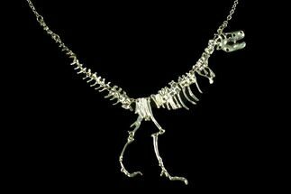 Dinosaur Necklace - Gold Tone #109474