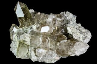 Quartz and Adularia Crystal Association - Hardangervidda, Norway #111478