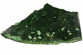 Polished Canadian Jade (Nephrite) Slab #112756