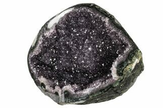 Purple Amethyst Geode with Polished Face - Uruguay #113853
