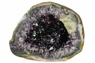 Top Quality Amethyst Geode with Calcite - Uruguay #113878