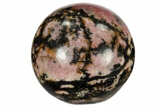 Polished Rhodonite Sphere #115925
