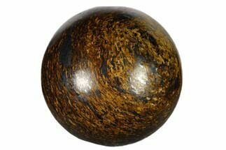 Small, Polished Bronzite Sphere #115926