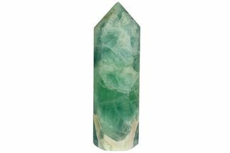 Polished, Green Fluorite Point #115356