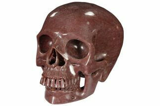 Realistic, Polished Purple Aventurine Skull #116464