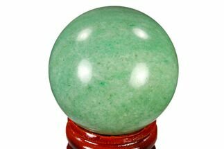 Polished Green Aventurine Sphere - China #116002