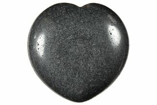 1.6" Polished Hematite Hearts - Crystal #121108