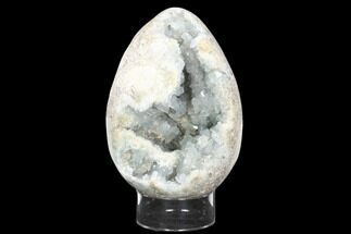 Crystal Filled, Celestine (Celestite) Egg - Madagascar #126537