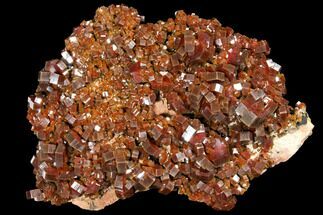 Gorgeous, Ruby Red Vanadinite Crystal Cluster - Morocco #127660