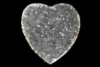 Quartz Crystal Heart - Uruguay #128719