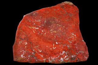 Polished, Red (Chestnut) Jasper Slab - Madagascar #129884
