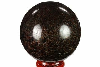 Polished Garnetite (Garnet) Sphere - Madagascar #132125