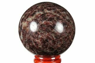 2.3" Polished Garnetite (Garnet) Sphere - Madagascar - Crystal #132073