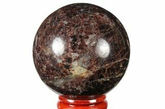 Polished Garnetite (Garnet) Sphere - Madagascar #132084