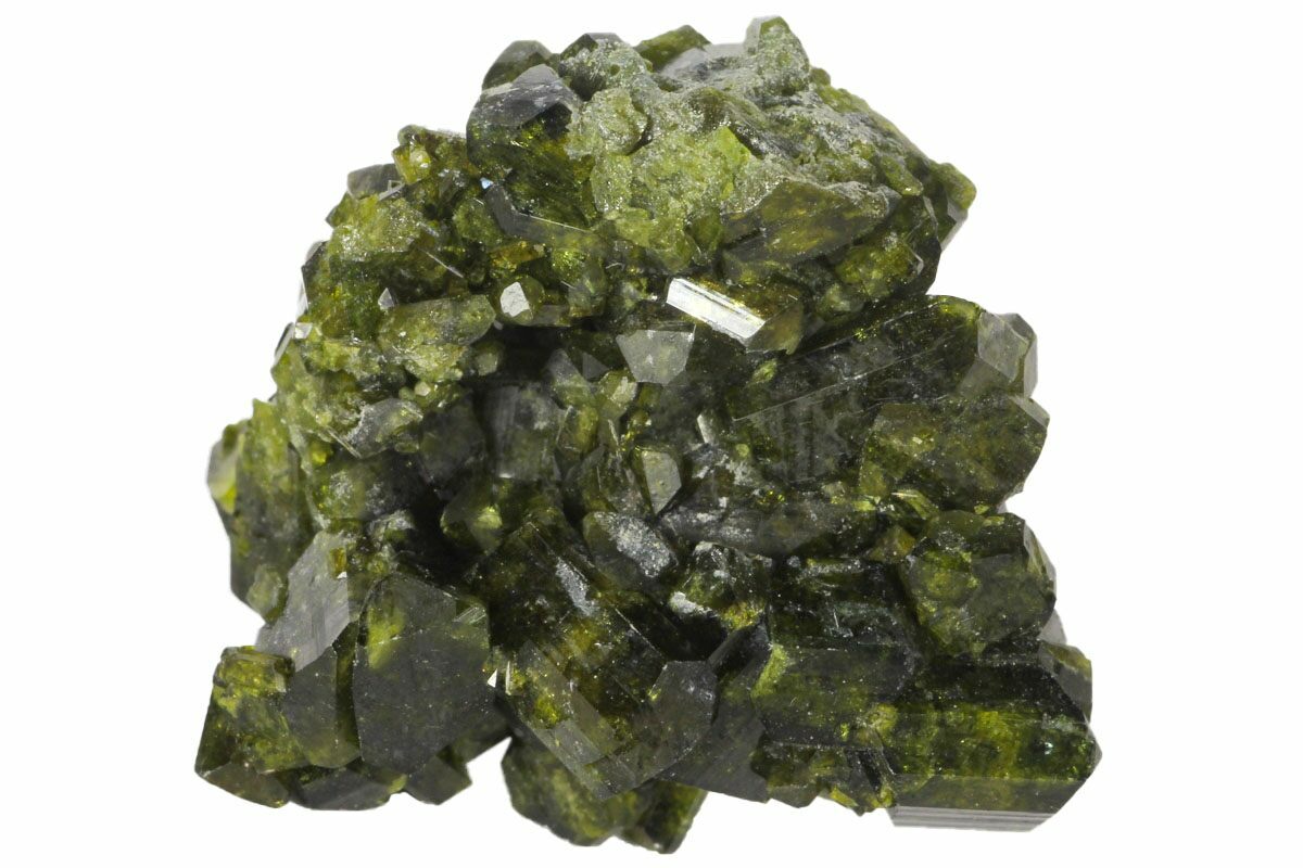 1.1' Epidote Crystal Cluster from Peru (#132604)