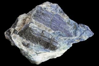 Blue Dumortierite Crystal Formation - Dominican Republic #133979