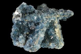 Blue Fluorite Crystal Cluster - China #142615
