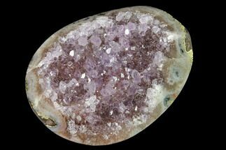 Polished Amethyst Crystal Cluster - Artigas, Uruguay #143220