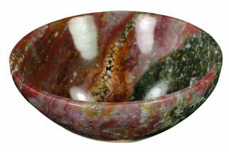 Colorful, Polished Fancy Jasper Bowl #147824