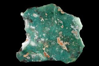 5.5" Polished Mtorolite (Chrome Chalcedony) - Zimbabwe - Crystal #148232