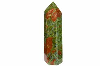 Tall, Polished Unakite Obelisk - South Africa #151843