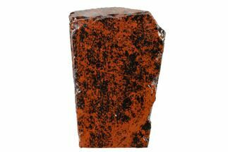 Polished Mahogany Obsidian Section - Mexico #153565