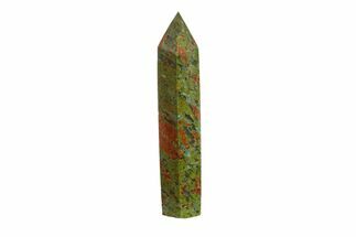 Tall, Polished Unakite Obelisk - South Africa #151858