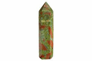 Tall, Polished Unakite Obelisk - South Africa #151860