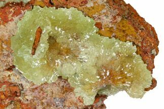 Yellow-Green Austinite Crystal Formation - Durango, Mexico #154712