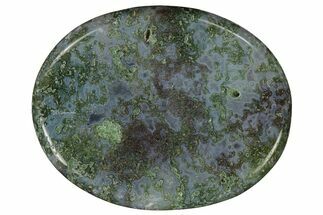 Moss Agate Worry Stones - 1.5" Size - Crystal #155275