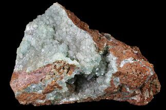 Green Adamite Crystals On Limonite - Ojuela Mine, Mexico #155316
