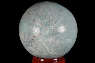 2" Polished Larimar Sphere - Dominican Republic - Crystal #168198