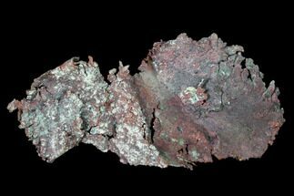3" Natural, Native Copper with Cuprite - Carissa Pit, Nevada - Crystal #168905