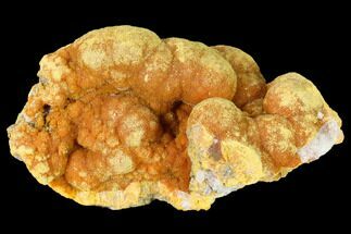 3.2" Vibrant Orange Orpiment Formation - Peru - Crystal #169077