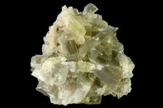 Tabular Barite Crystal Cluster with Phantoms - Peru #169114