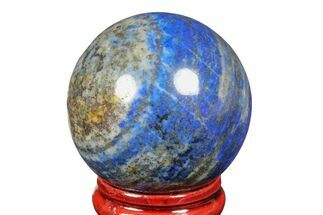 Polished Lapis Lazuli Sphere - Pakistan #170821