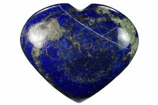 Polished Lapis Lazuli Heart - Pakistan #170941