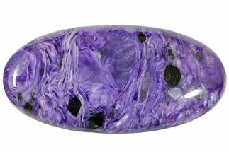 Polished Purple Charoite Oval Cabochon #171340