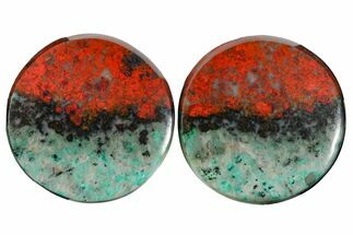 Colorful Sonora Sunset Cabochon Pair #171357