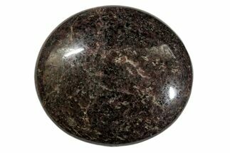 Polished Garnetite (Garnet) Pebble - Madagascar #171764