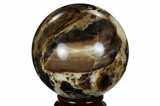Black Opal Sphere - Madagascar #168576