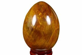 Polished Orpiment and Realgar Egg - Russia #175628