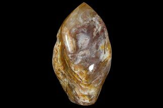11.8" Polished Hematoid Quartz Flame - Crystal #176600
