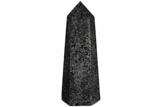 Polished, Indigo Gabbro Obelisk - Madagascar #181442