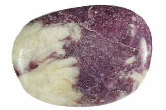 Sparkly, Purple Lepidolite Palm Stone - Madagascar #181542
