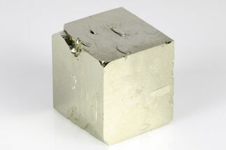 Natural Pyrite Cube - Victoria Mine, Spain #182296