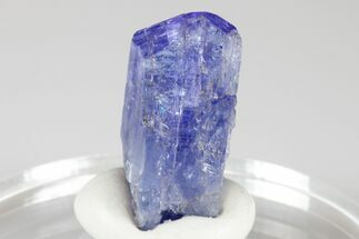 Brilliant Blue-Violet Tanzanite Crystal - Merelani Hills, Tanzania #182339