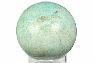 Chatoyant, Polished Amazonite Sphere - Madagascar #182924